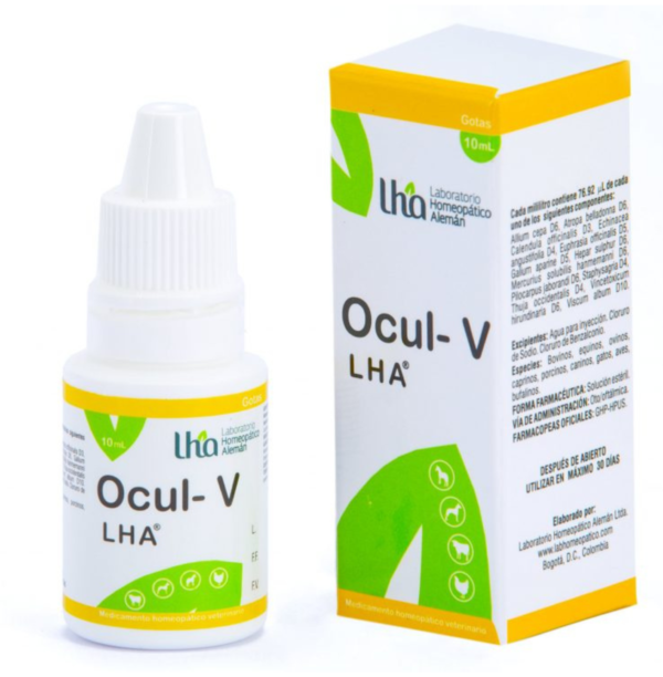 Ocul-V LHA® Solución oto-oftálmica